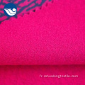 Tissu imprimé par polyester de haute qualité pour le vêtement de sportswear